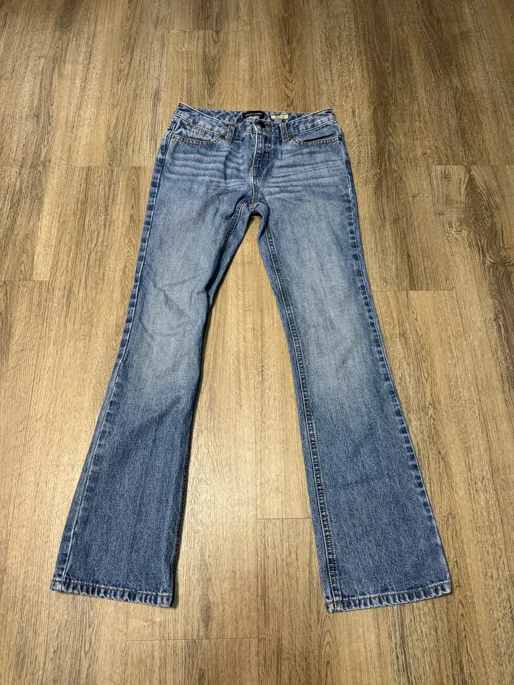 Ralph Lauren Girl's Light Blue Wide Leg Jeans